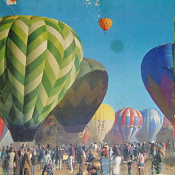 hot air balloons